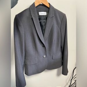 Women’s Grey Calvin Klein Blazer